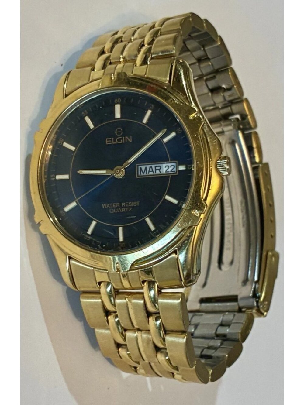 Bulova Quartz Ladies Gold Tone Watch Runs